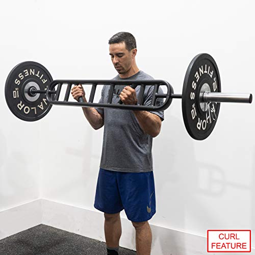 Valor Fitness OB-MULTI Multi-Grip Bar - Get a Complete Upper Body Workout and Reduce Shoulder and Wrist Strain with 6 Ergonomically Positioned Handles