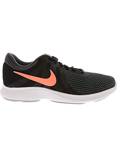 Nike Women's Revolution 4 Running Shoe (7 B(M) US, Black/Crimson Pulse/Anthracite)