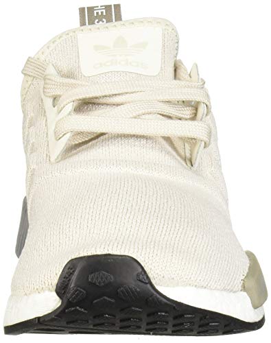 adidas womens Nmd_r1 W Sneaker, Raw White/Raw White/Black, 11 US