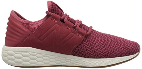 New Balance Women's Fresh Foam Cruz V2 Sneaker, Earth Red/Vortex/Sea Salt, 10 D US