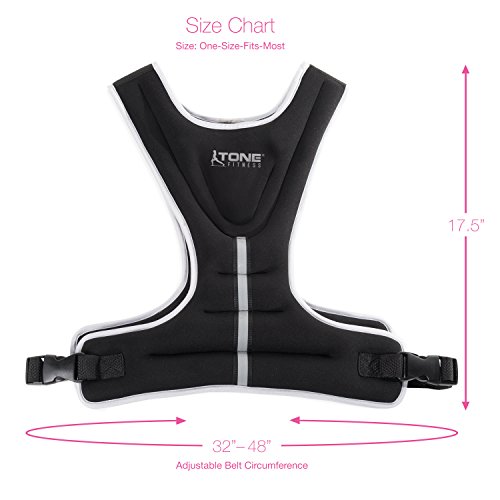 Tone Fitness 8lb Weighted Vest