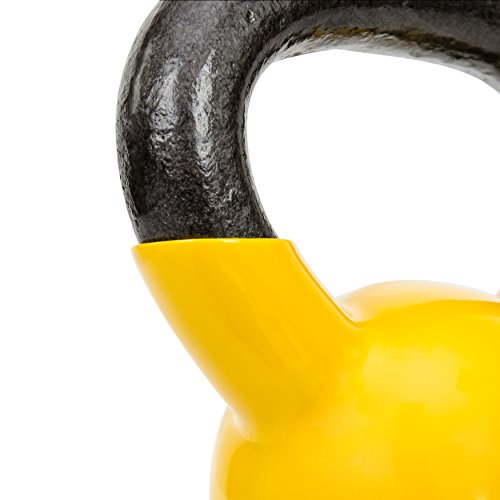 Sunny Vinyl Coated Kettlebell (10-Pound)