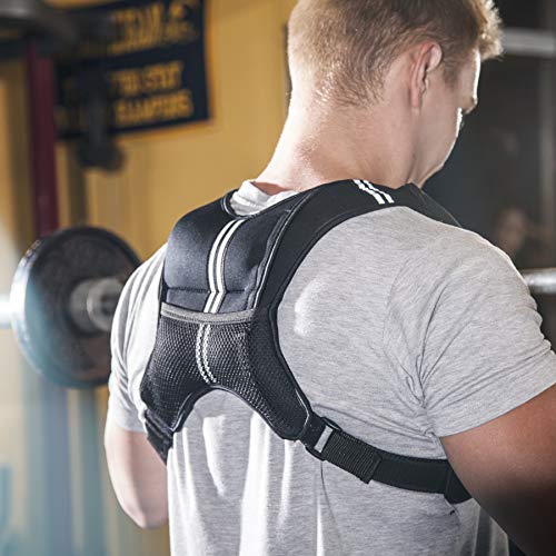 SWEATFLIX BodyRock Weighted Vest 6LB, 10LB (10)