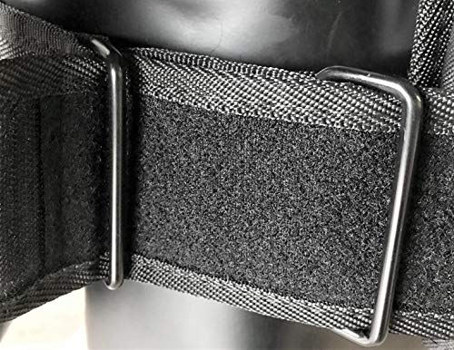 Strength sport systems Weight Vest (Short) - Premium Quality - Best for Cross fit Training - Running - Jogging - Fully Adjustable (S pro Weight Vest) (Pro II - Black, 60lbs(Iron ore Bags))