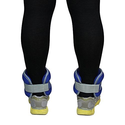 Zensufu Ankle or Wrist Weights Pair Set with Strap, Sold in Pairs of 1 to 5 lbs (2 to 10 lbs per Set)