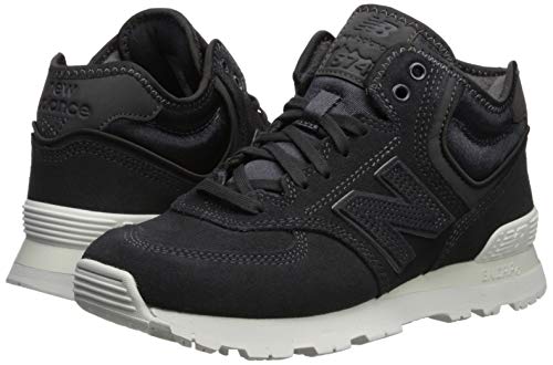 New Balance Women's 574 V1 Mid Sneaker, Phantom/Phantom, 5.5 W US