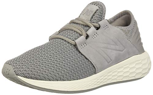 New Balance Women's Fresh Foam Cruz V2 Sneaker, Team Away Grey/Castlerock/Sea Salt, 8 D US