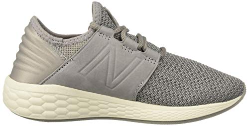 New Balance Women's Fresh Foam Cruz V2 Sneaker, Team Away Grey/Castlerock/Sea Salt, 8 D US