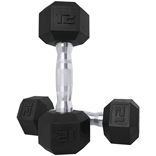 CAP Barbell PVC Coated Hex Dumbbell Weights