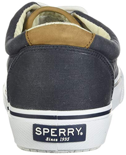 Sperry Mens Striper LL CVO Sneaker, Navy, 9 Wide