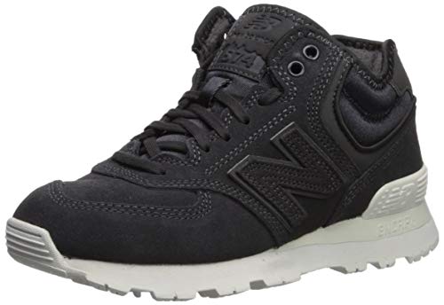 New Balance Women's 574 V1 Mid Sneaker, Phantom/Phantom, 8