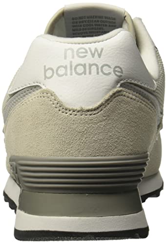 New Balance Women's 574 V2 Evergreen Sneaker, White/White, 6.5