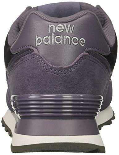 New Balance Women's 574 V2 Holiday Sparkler Sneaker, Deep Cosmic Sky/Marblehead, 6.5