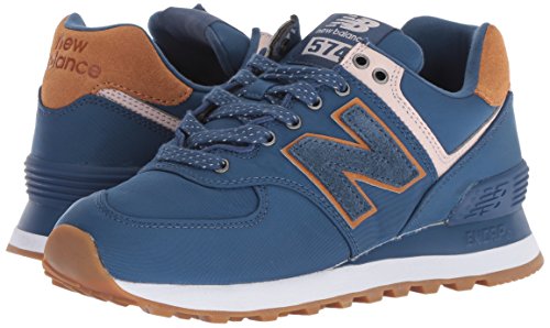 New Balance Women's 574 V2 Back Pack Sneaker, Moroccan Tile/Conch Shell, 6 W US