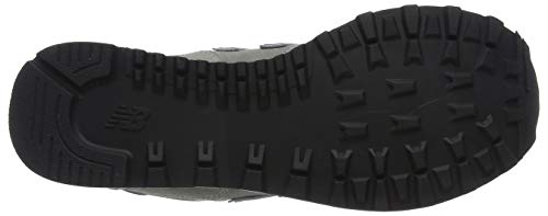 New Balance Women's 574 V2 Evergreen Sneaker, Grey/White, 7 Wide