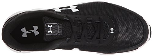 Under Armour Men's Micro G Assert 7 Running Shoe, Black (001)/White, 12