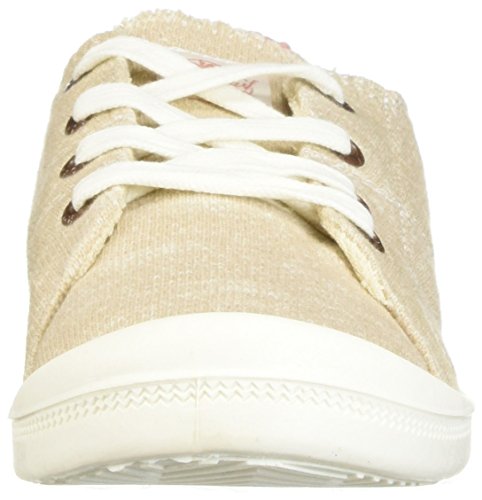 Roxy Women's Bayshore Slip On Sneaker Shoe, Tan 1, 6