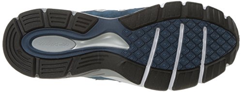 New Balance Men's Made 990 V4 Sneaker, North Sea/White, 7.5 D US