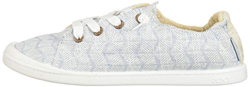 Roxy Women's Bayshore Slip on Sneaker Shoe, Denim, 5.5
