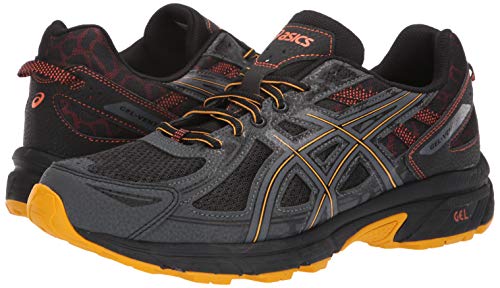 ASICS Men's Gel-Venture 6 MX Running Shoes, 10.5, Black/Sunflower