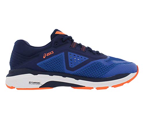 ASICS GT-2000 6 Men's Running Shoe, Imperial/Indigo Blue/Shocking Orange, 11.5 W US