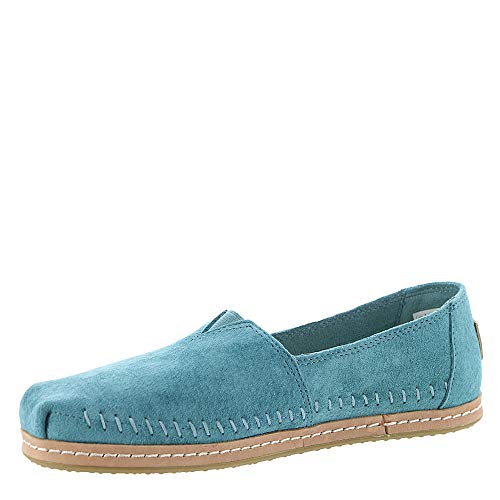 TOMS Alpargata Leather Wrap Toms Sky Pig Suede Leather Wrap 7