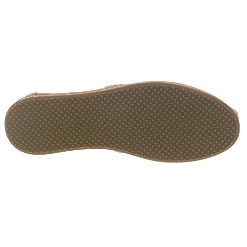 TOMS Alpargata Leather Wrap Toms Sand Pink Pig Suede Leather Wrap 7