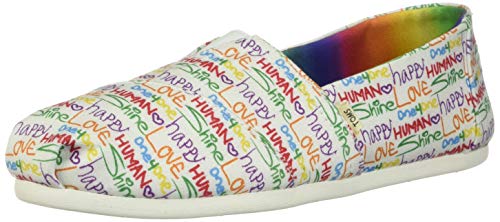 TOMS Women's Alpargata Espadrille, Size: 7 B(M) US, Color: Multi Unity Print Canv