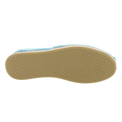 TOMS Alpargata Leather Wrap Toms Sky Pig Suede Leather Wrap 7