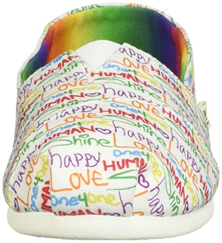 TOMS Women's Alpargata Espadrille, Size: 7 B(M) US, Color: Multi Unity Print Canv