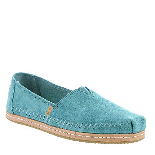 TOMS Alpargata Leather Wrap Toms Sky Pig Suede Leather Wrap 7