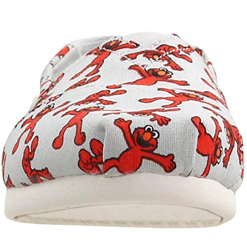 TOMS Sesame Street X Elmo Printed Canvas Women's Classics 10013636 (Size: 7)