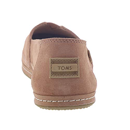 TOMS Alpargata Leather Wrap Toms Sand Pink Pig Suede Leather Wrap 7