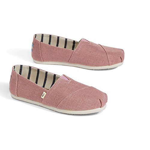 TOMS Women's Rosette Heritage Canvas Classics 10012655 (Size: 7)