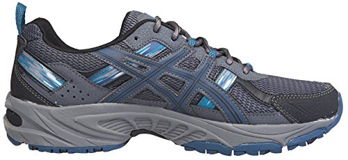 ASICS Men's Gel-Venture 5 Black/Ink/Ocean Trail Running Shoe 9.5 M US