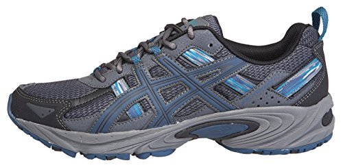 ASICS Men's Gel-Venture 5 Black/Ink/Ocean Trail Running Shoe 9.5 M US