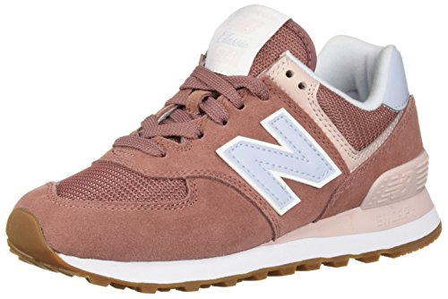 New Balance Women's 574 V2 Summer Sneaker, Dark Oxide, 7.5 B US