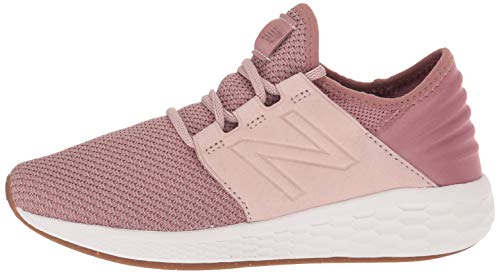 New Balance Women's Fresh Foam Cruz V2 Sneaker, Conch Shell/Dark Oxide, 7.5 D US