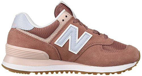 New Balance Women's 574 V2 Summer Sneaker, Dark Oxide, 7.5 B US