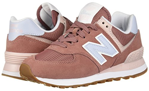 New Balance Women's 574 V2 Summer Sneaker, Dark Oxide, 7.5 B US