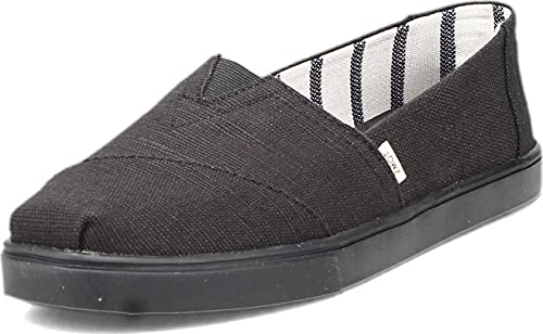 TOMS Women's Black Heritage Canvas Cupsole 10013515 (Size: 8.5)