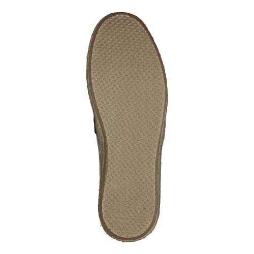 TOMS Women's Black Ivy League Stripes Women's Espadrilles 10013470 (Size: 8.5)