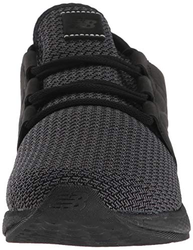 New Balance Men's Fresh Foam Cruz V2 Sneaker, Black/Magnet, 11.5 2E US
