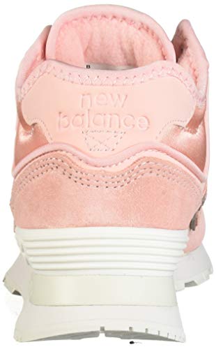 New Balance Women's 574 V1 Mid Sneaker, Himalayan Pink/Himalayan Pink, 6 W US