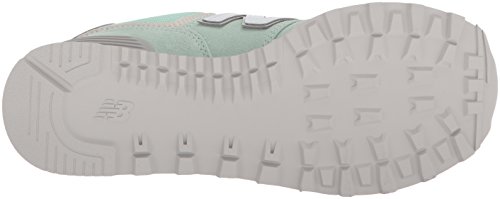 New Balance Women's 574 V2 Essentials Sneaker, Sea Foam/Overcast, 6.5
