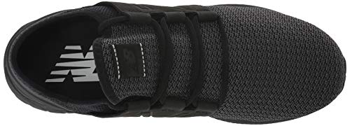 New Balance Men's Fresh Foam Cruz V2 Sneaker, Black/Magnet, 10 2E US