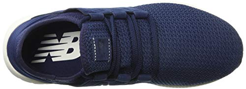 New Balance Women's Fresh Foam Cruz V2 Sneaker, Pigment/Vintage Indigo/Sea Salt, 7 W US