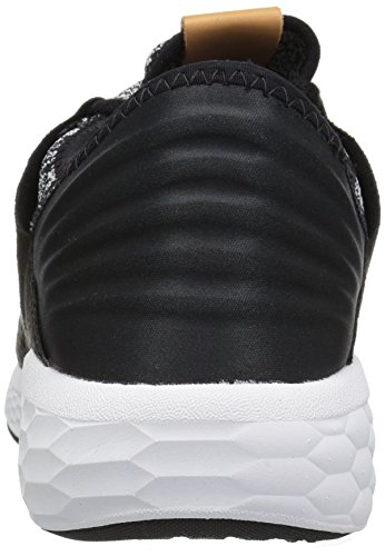 New Balance Men's Fresh Foam Cruz V2 Sneaker, White/Black, 10.5 D US
