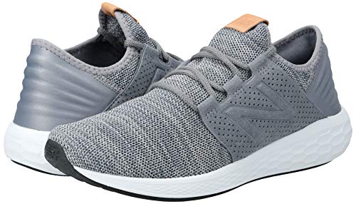 New Balance Men's Fresh Foam Cruz V2 Sneaker, Gunmetal, 10.5 D US