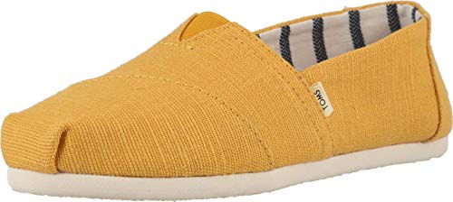 TOMS womens Venice Collection Alpargata Espadrilles, Gold Fusion Heritage Canvas, 5.5 US